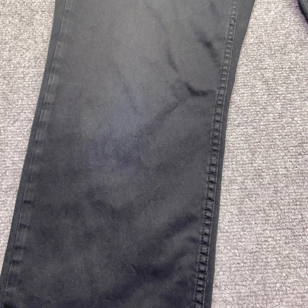 Polo Ralph Lauren Prospect Straight Leg Pants Mens Sz 33 Black Cotton Stretch